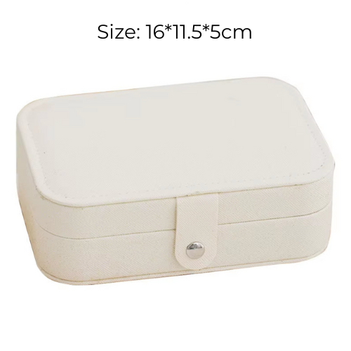 Portable Leather Jewellery Box
